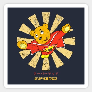 SuperTed Retro Japanese Magnet